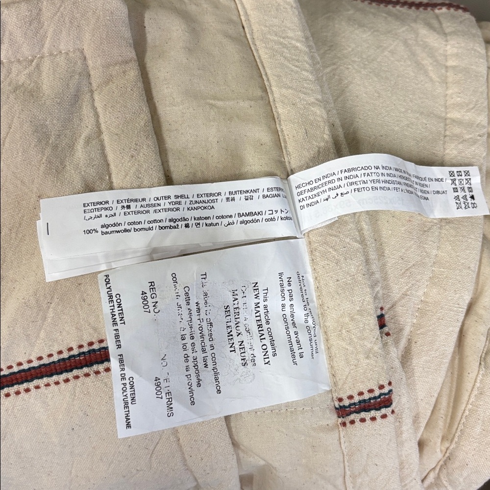 NWOT Zara Home Camping Picnic Blanket - Picture 9 of 12